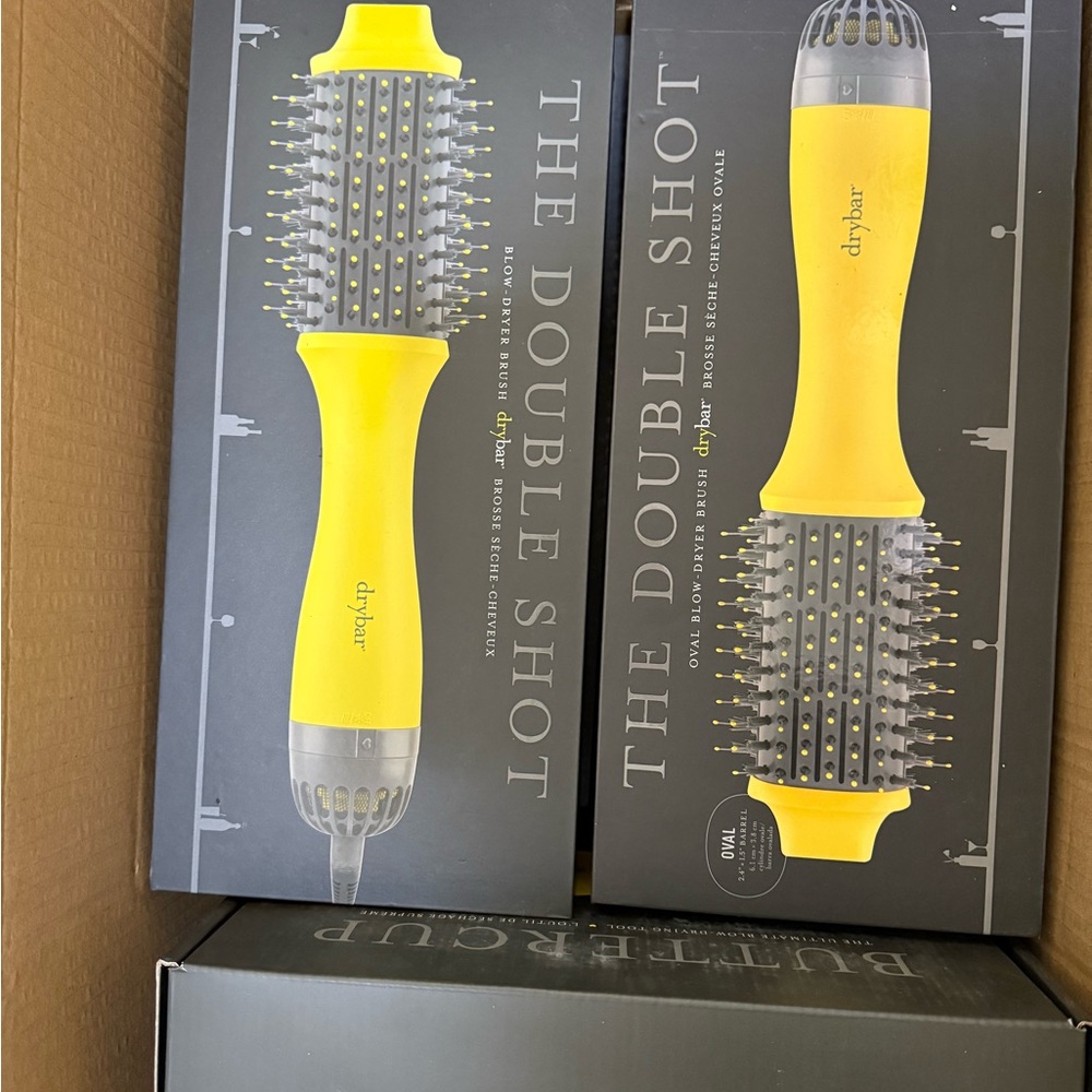 Drybar Yellow Blow-Dryer Brush